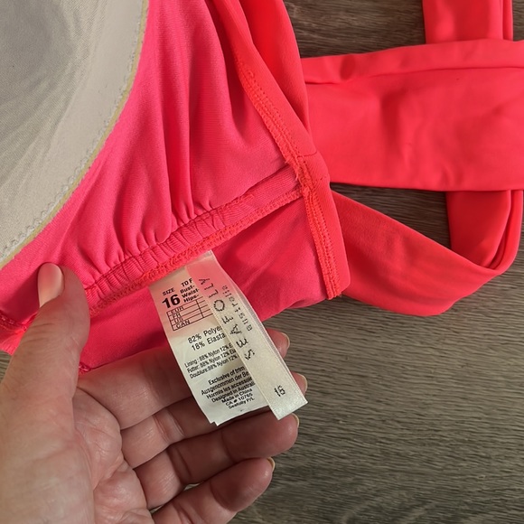 SEAFOLLY Bandeau with Twist Band Hipster Bikini top - Picture 3 of 6